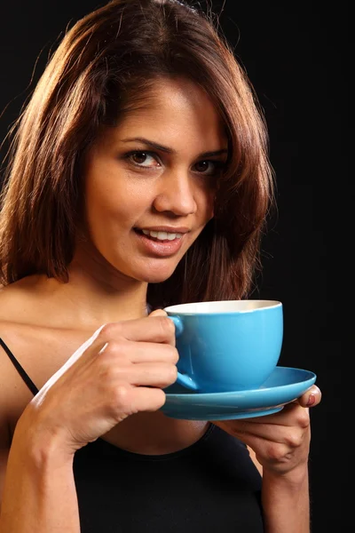 Odświeżanie filiżankę herbaty — Zdjęcie stockowe