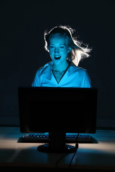 stock image Extraordinary computer experience