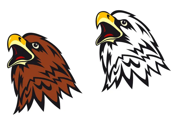 stock vector Cartoon eagle
