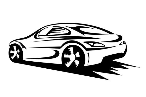 Швидкий автомобіль — стоковий вектор