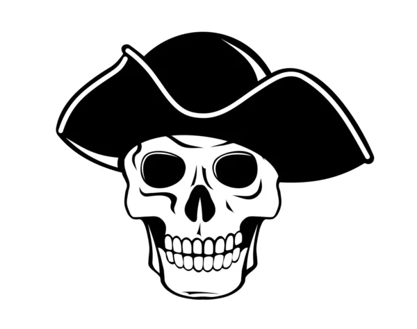 海盗骷髅 — 图库矢量图片