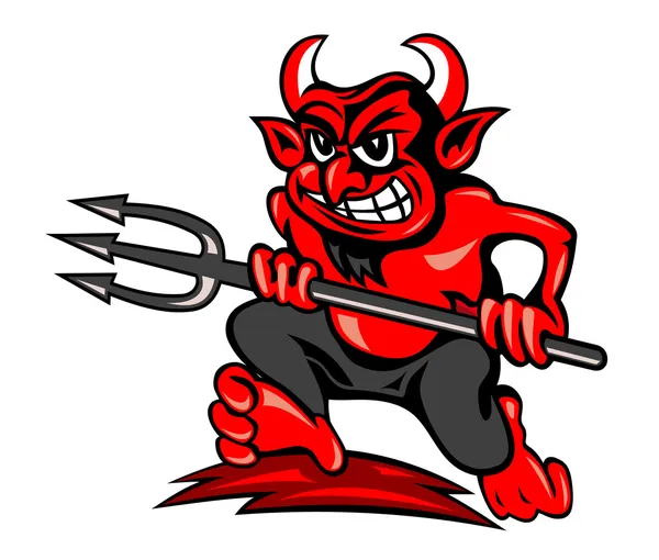 Diablo rojo — Archivo Imágenes Vectoriales