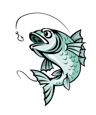 Carp fish clipart