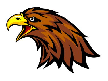 Eagle mascot clipart