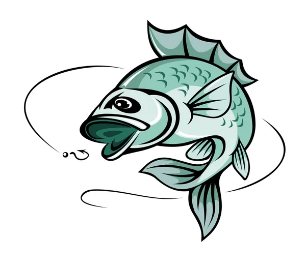 Sazan balığı — Stok Vektör
