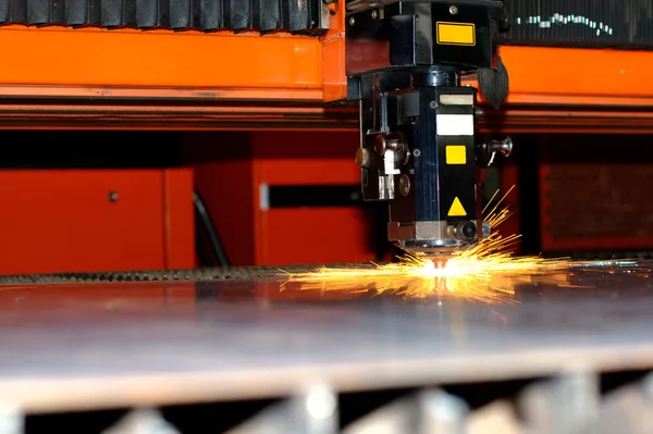 Przemysłowy laserowy — Zdjęcie stockowe