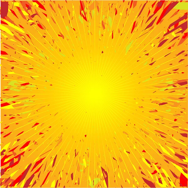 Sonneneruption — Stockvektor