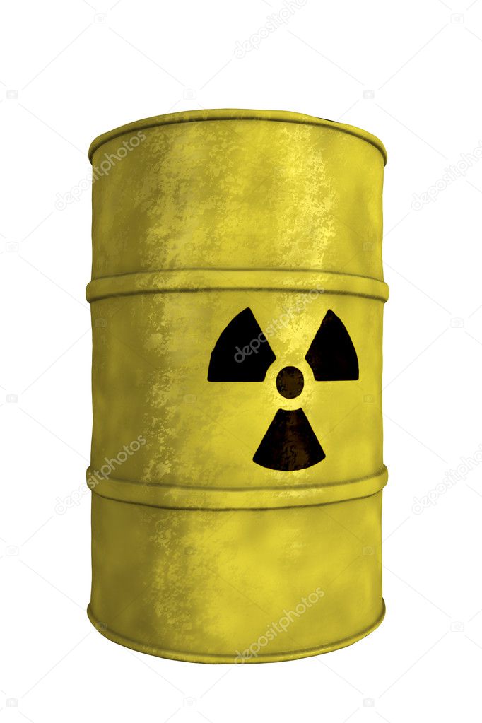Nuclear waste barrel