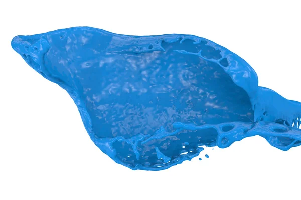 Salpicadura azul — Foto de Stock