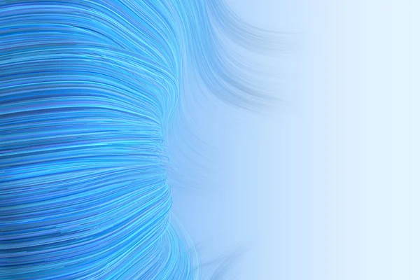 Bakgrunn for bølgete linjer i blått – stockfoto