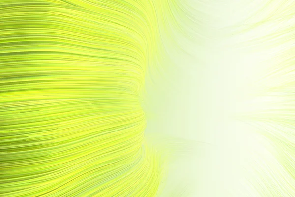 Background of wavy lines in yellow green — Stock Photo, Image