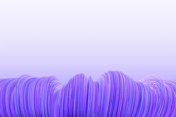 Тло хвилястих ліній у фіолетово-блакитному — стокове фото