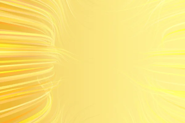 波浪线为橙色和黄色的背景 — 图库照片