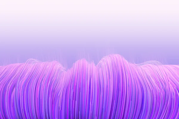 พื้นหลังของเส้นคลื่นในสีม่วง — ภาพถ่ายสต็อก