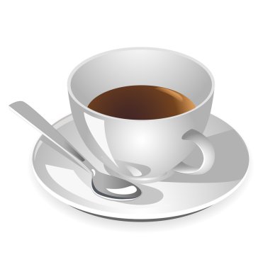 Cup of coffee clipart