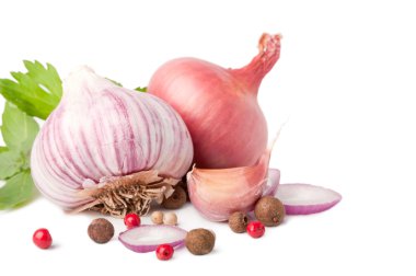 Garlic and onion clipart