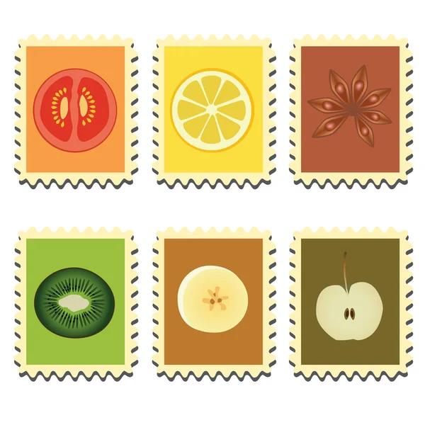 Stamps — Stock Vector