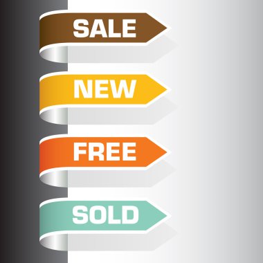 Sale labels clipart