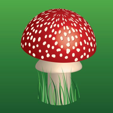 Fly-agaric clipart