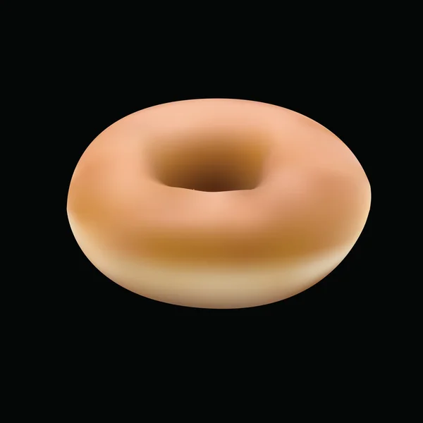 Donut met gat — Stockvector
