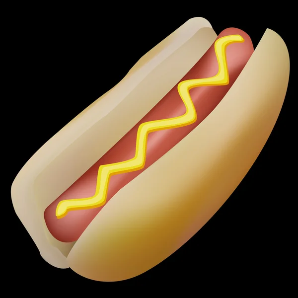 Hot-dog — Stock Vector