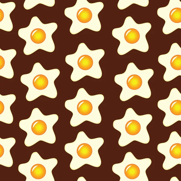 Eggs pattern — Stock Vector
