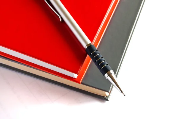 Books and pencil — Stock Photo, Image