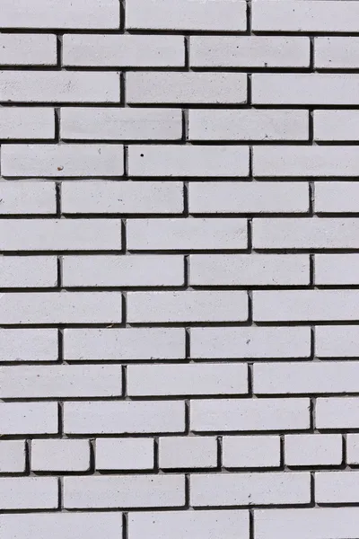 Textura branca da tijolo-parede — Fotografia de Stock