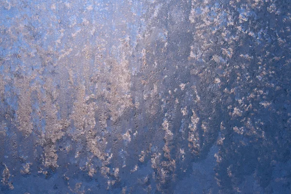 Full frame ice background, frozen water, blue — Stock Photo, Image