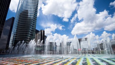 Fountains in Paris clipart