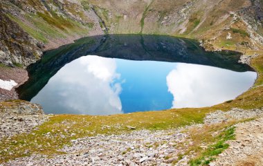 Lake the eye, rila, bulgaria clipart