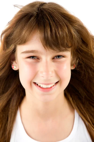 Smiling happy girl — Stock Photo, Image
