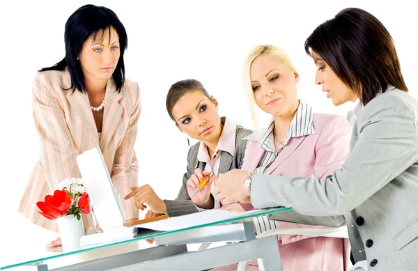 Four business women — Stock Photo, Image