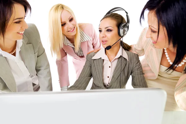 Successful businesswomen team — Stock Photo, Image