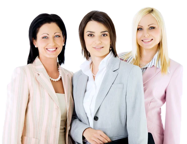 Team schöne Geschäftsfrauen — Stockfoto