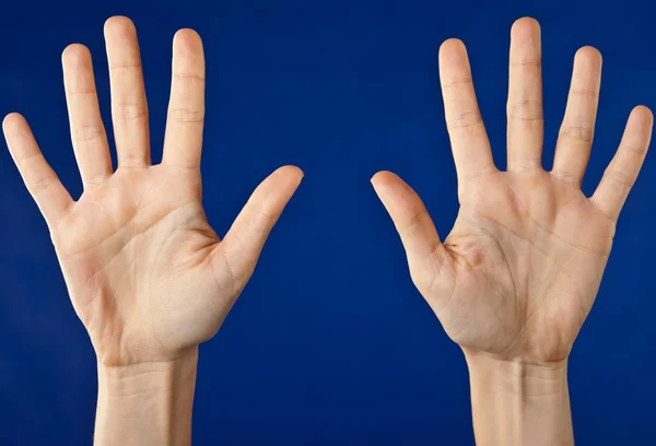 Hands sign — Stock Photo, Image