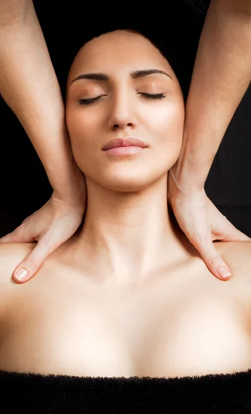 Плече масаж — стокове фото