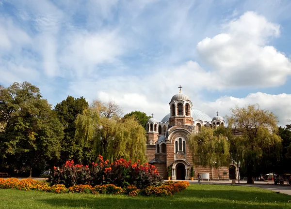 Vue d'une église orthodoxe à Sofia — Photo