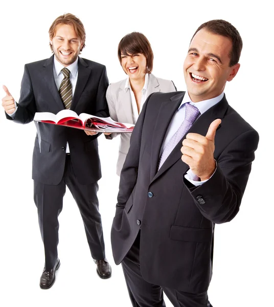 Thumbs up business — Stock Photo, Image