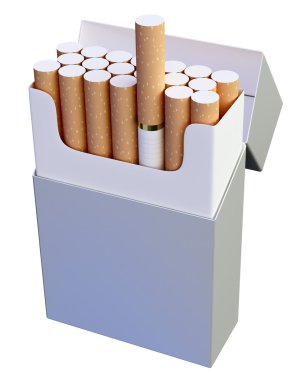 Cigarette pack clipart