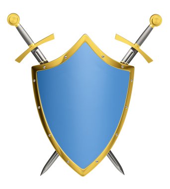 Swords & Shield clipart