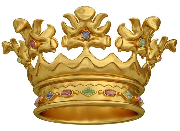 Gold crown — Stock Photo, Image