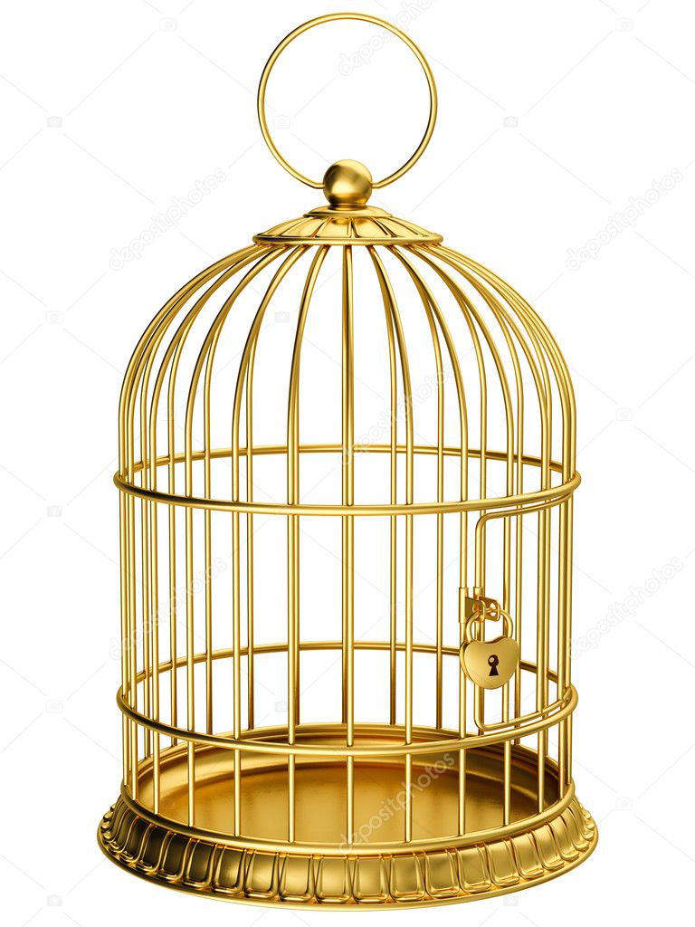 Gold cage