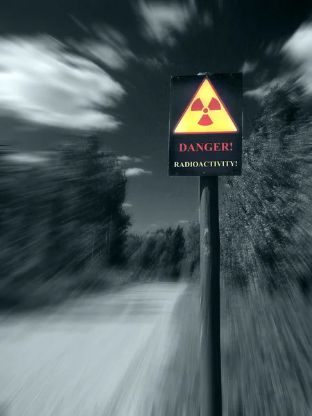 radyoaktif kirlenme işareti
