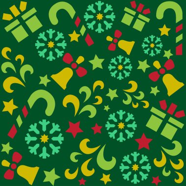 Christmas seamless texture clipart