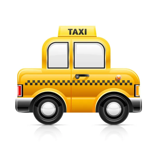 Taxi voiture — Image vectorielle