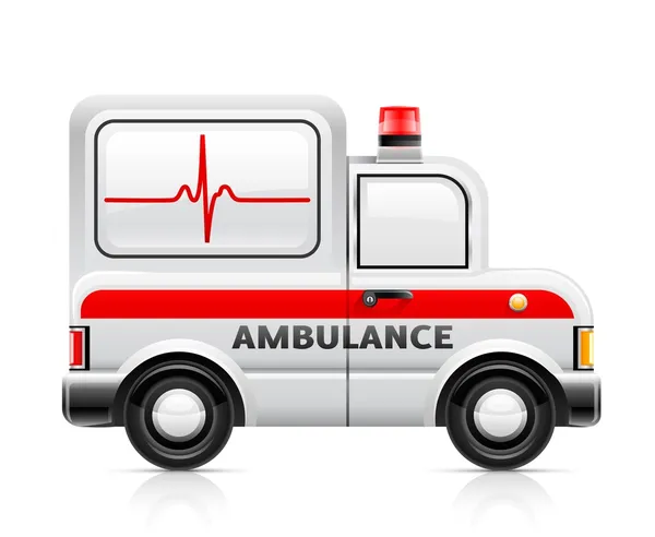 Coche ambulancia — Archivo Imágenes Vectoriales