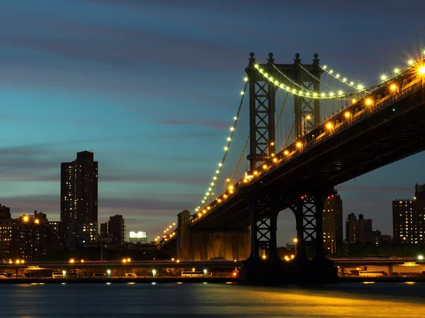 曼哈顿桥 — 图库照片
