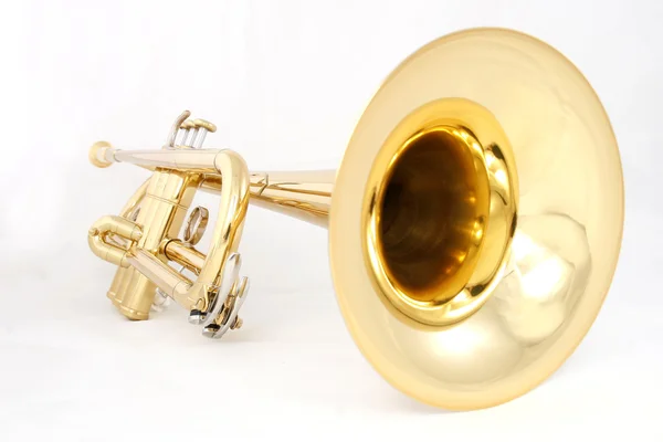 황금 트럼펫 — 스톡 사진