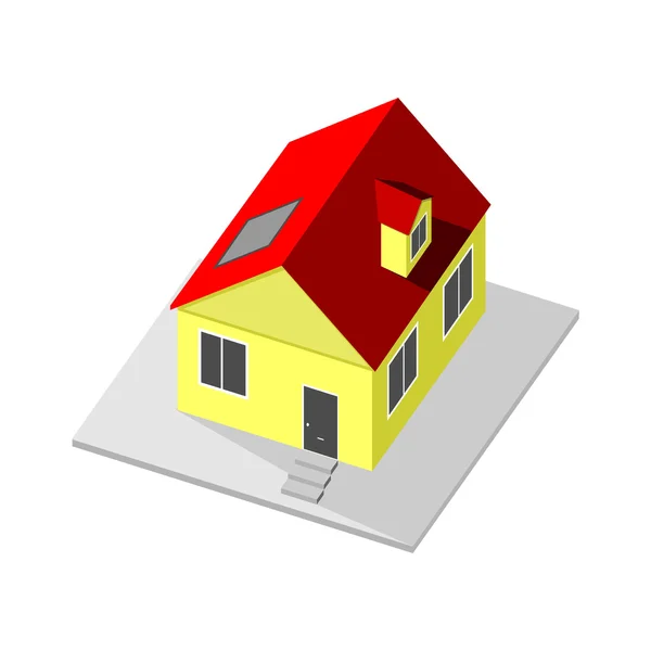 Huset som anständighet koncept — Stockfoto